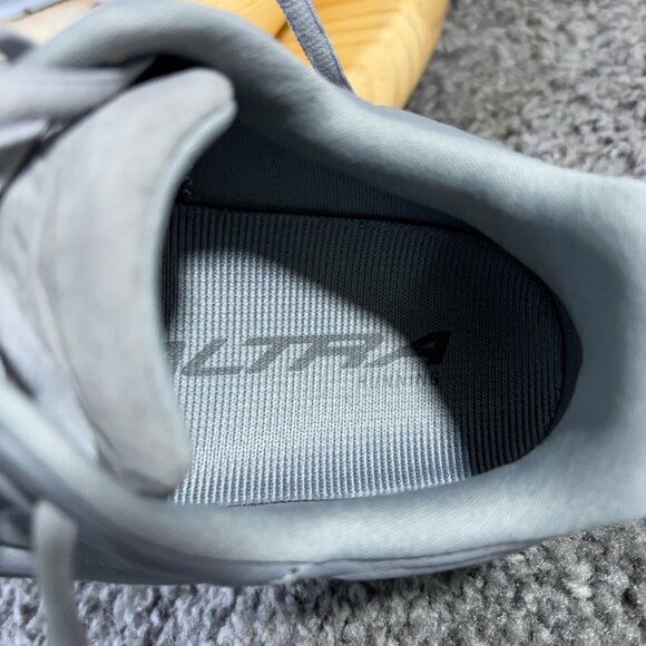 Altra Torin 5 Walking Shoe Mens Size 8.5 Gray Leather Barefoot Zero Drop Sneaker - Picture 6 of 8